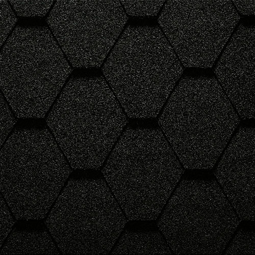 Гибкая Черепица RUFLEX Sota Deep Black