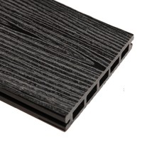 Террасная доска EcoLine Decking МПК Графит 3000х150х18