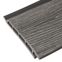Фасадная композитная панель EcoLine Decking МПК Серый 3000х140х16