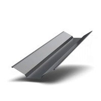 Планка ендовы верхняя 80х80х2000 0.45 ПЭ RAL7024