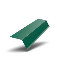 Планка капельник 79х55х2000 0.45мм ПЭ MAT RAL6005