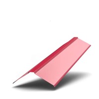 Планка конька фигурного 100х100х2000 0.45мм ПЭ RAL3005