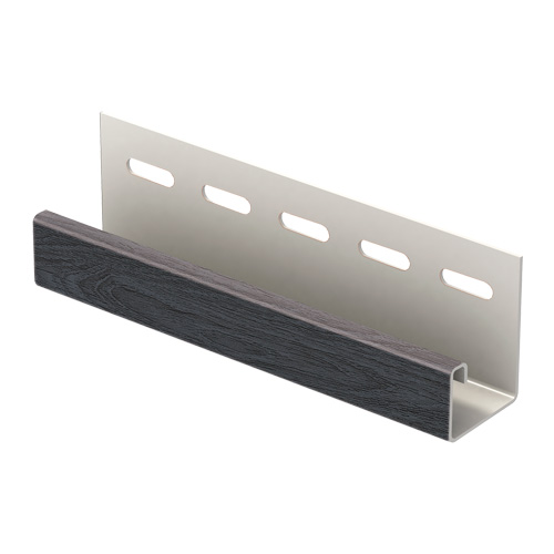 J-планка U-Plast Timberblock Планкен Угольный