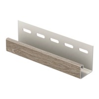 J-планка U-Plast Timberblock Планкен Седой