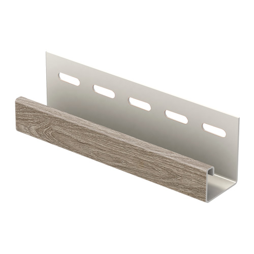 J-планка U-Plast Timberblock Планкен Седой
