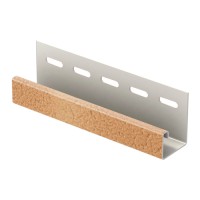 J-планка U-Plast Stone House S-Lock Клинкер Балтик Светлая медь
