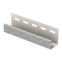 J-планка U-Plast Stone House S-Lock Клинкер Нордик Дым