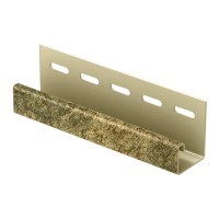 J-планка U-Plast Stone House S-Lock Таганай Вулканический