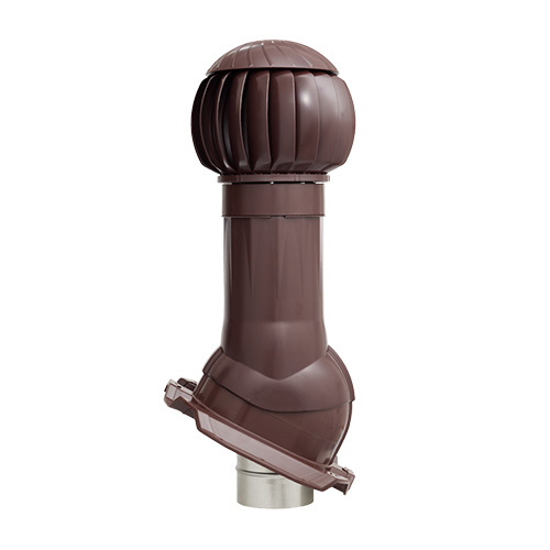 Комплект вентиляции GERVENT PROF-21 125×160 мм Twister RAL 8017
