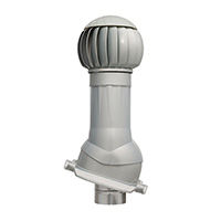 Комплект вентиляции GERVENT PROF-21 125×160 мм Twister RAL 7004