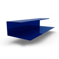 Планка завершающая сложная 2000x30х13, 0.45 мм RAL 5005