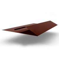 Планка начальная сайдинга 2000x20х10, 0.45 мм RAL 8017