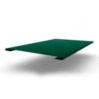 Планка стыковочная 2000x60 MATT 0.47 мм RAL 6005