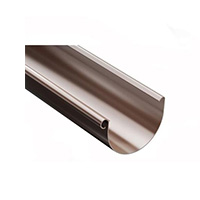 Желоб водосточный металл KAZPROM D100 RAL 8017
