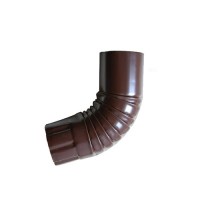 Гофроколено (верхнее, нижнее) металл KAZPROM D100 RAL 8017