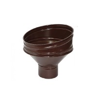 Воронка круглая металл KAZPROM D150 RAL 8017