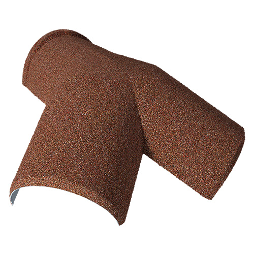 Y-образный торцевой конек KAZROOF Red clay