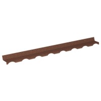 Подконьковая планка Milano KAZROOF SHAKE Red clay