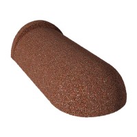 Торцевой конек KAZROOF SHAKE Red clay
