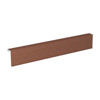 Фронтонная планка широкая KAZROOF SHAKE Red clay
