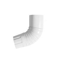 Гофроколено (верхнее, нижнее) металл KAZPROM D100 RAL 9003
