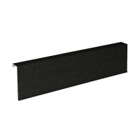 Фронтонная планка широкая KAZROOF SHAKE VULCAN BLACK