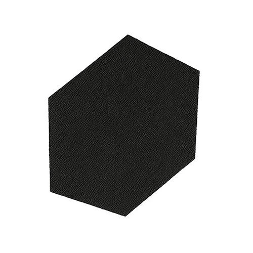 Заглушка треугольного конька KAZROOF SHAKE VULCAN BLACK