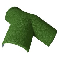 Y-образный торцевой конек KAZROOF FOREST GREEN