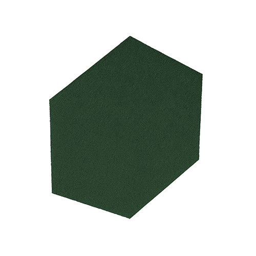 Заглушка треугольного конька KAZROOF SHAKE FOREST GREEN
