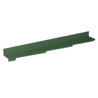 Примыкание к стене KAZROOF SHAKE FOREST GREEN резное правое, левое для ДИАМАНТ