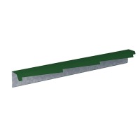 Фронтонная планка KAZROOF SHAKE FOREST GREEN резная правая,левая_для ДИАМАНТ
