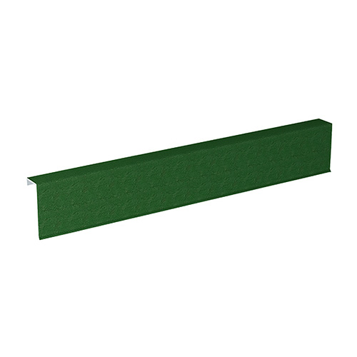 Фронтонная планка широкая KAZROOF SHAKE FOREST GREEN