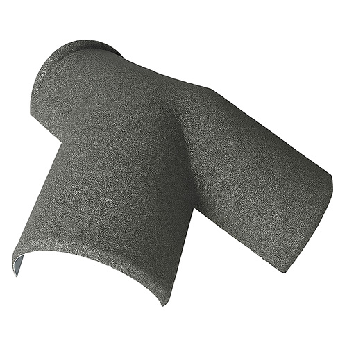 Y-образный торцевой конек KAZROOF DARK SILVER