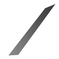 Плоский лист KAZROOF SHAKE DARK SILVER