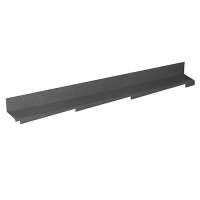 Примыкание к стене KAZROOF SHAKE DARK SILVER резное правое, левое все КРОМЕ ДИАМАНТ