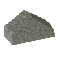 Торцевой треугольный конек KAZROOF SHAKE DARK SILVER