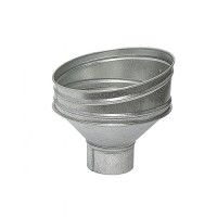 Воронка круглая металл KAZPROM D100 Цинк