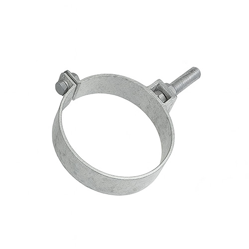 Хомут трубы металл KAZPROM D150 Цинк