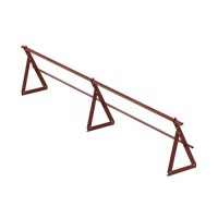 Кровельное ограждение VEGAlite 3000х600мм для мч, пн и мягкой кровли RAL 7024