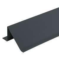 Планка снегозадержателя усиливающая 50х30х2000 Matt RAL 7024