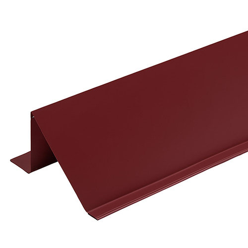 Планка снегозадержателя усиливающая 50х30х2000 Matt RAL 3005