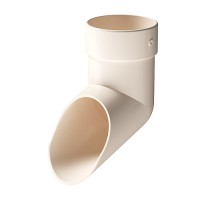 Наконечник водосточной трубы Docke Lux Латте, (RAL 1015)