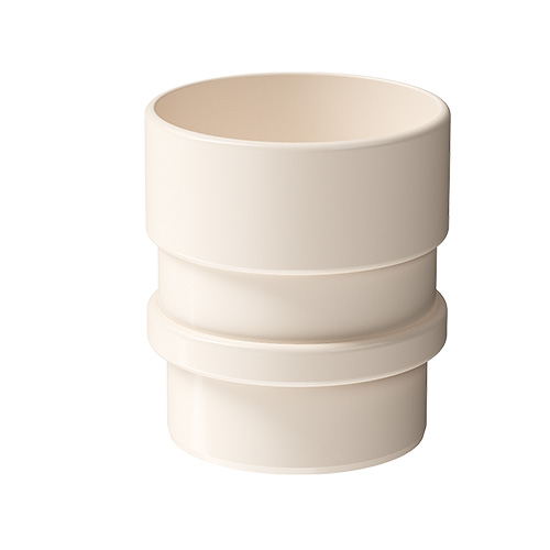 Муфта соединительная для водостока Docke Lux Латте, (RAL 1015)