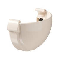 Заглушка желоба Docke Lux Латте, (RAL 1015)