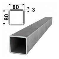 Труба профильная 6м 80х80х3 мм