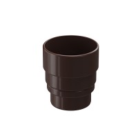 Переходник для водостока Docke LUX/PREMIUM, шоколад (RAL 8019)