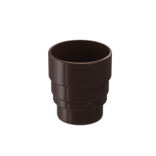 Переходник для водостока Docke LUX/PREMIUM, шоколад (RAL 8019)