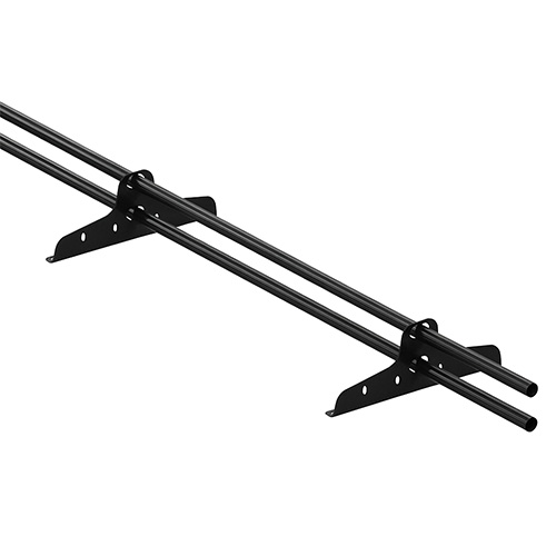 Снегозадержатель трубчатый VEGAlite d25/1,2мм для мч, пн, мягкой кровли 1м RAL 9005