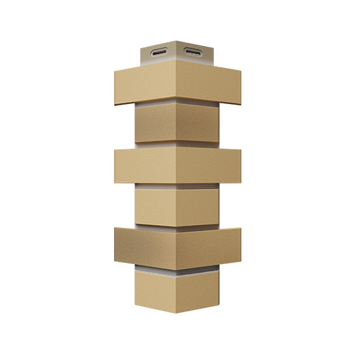 Угол Фасадной панели Docke Premium Flemish Золотой