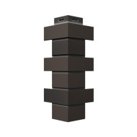 Угол Фасадной панели Docke Premium Flemish Темно-коричневый